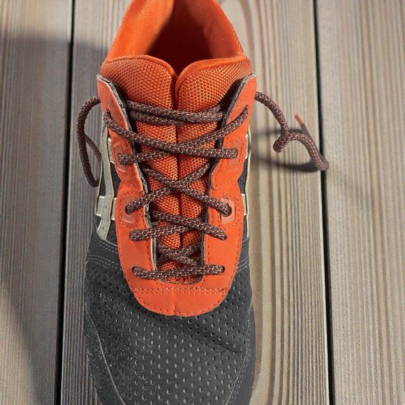 ASICS Gel Lyte III Women’s 8 Indian Ink/Orange Block Pack Split-Tongue Sneakers - Picture 6 of 9